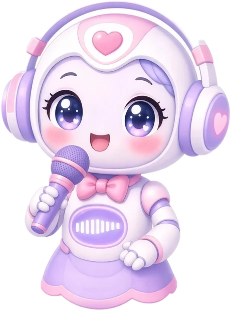 SayFlow mascot holding a microphone